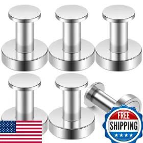 B0df7dgqlq Top Magnets 150lb Heavy Duty Magnetic Hooks 6-pack For Cruise Cabins And Garage