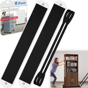B0cnyp1rdj Topgot 2 Pcs Large Appliance Slider With Pull Strap Furniture Slides Moving Furnit