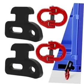 M3b-v4g-l2h Tordale 2-pack Container Chain Bridle Hooks With Butterfly Clamps - Heavy Duty