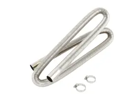 Cwg-150 Tordxics 59.1 Inches Stainless Steel Exhaust Hose Iesel Heater Pipe Flexib