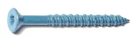 51230 Torquemaster Masonry Screw 1/4 X 2-3/4- Inch Star Flat Head 100-pk. -51230