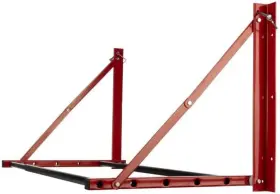 75-car2029 Trademark Global Stalwart Tire Rack - 32 To 50in Adjustable Storage Wall Mounted Gara