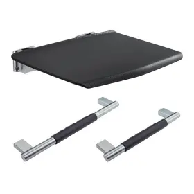 K-ada-mdx-3-b Transolid 608197591891 Maddox 3-piece Bathroom Safety Black/brushed Stainless 1