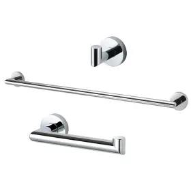 Ka-tur-3-pc Transolid 608197591990 Turin 3-piece Bathroom Accessory Kit - Polished Chrome 2.6
