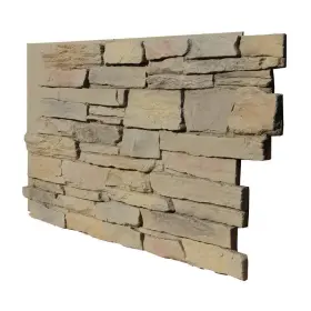 Hl-4843-kae Tritan Bp Faux Stone Siding Panel 48 Inch X24.25 Polyurethane Interlocking Brown