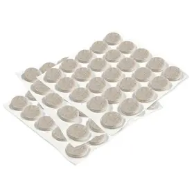 23104tv Truguard Felt Bumpers Self-adhesive Tan Round 3/8- Inch 75-pk. -