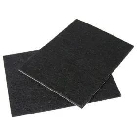 93500tv Truguard 10 Pack - Felt Pad Sheets Self-adhesive Black 4.5 X 6- Inch 2-pk