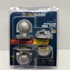 B36l1b Truguard Ka3 Combination Lockset Stainless Steel - Quantity 1