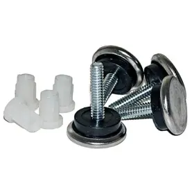F32025tv Truguard 6 Pack - Furniture Leveling Glides Cushioned Adjustable 1-1/16- Inch 4-pk. F3202