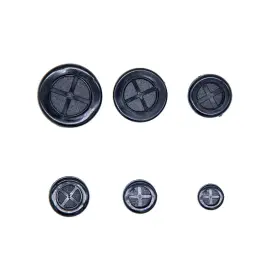 Tu-451-1 Tutuxio 66pcs Rubber Grommet Kit 6 Size Round Double Sided Firewall Hole Plug