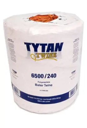 Pbt65240txonbp Tytan Baler Twine Polypropylene Orange 6 500-ft. -pbt65240txonbp