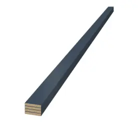 456870 Ufp-edge Timeless Board 1 Inch X4 X8ft Smooth Trim Painted Nails Cavalry Blue 4-pack