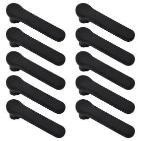B0dt9gwhgf Ufurmate Door Handle Covers 10pcs Matte Black Knob Silicone Ha