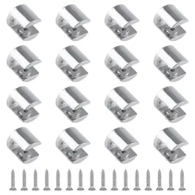 Ufurmate B0fdwcd1tl Glass Shelf Bracket 32pcs Wall Mounted Adjustable Clamp