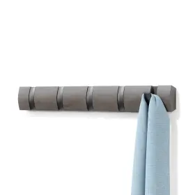 B08hjppbbv Umbra Flip Wall-mounted Coat Rack With 5 Hooks Modern Space-saving Storage Fo