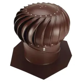 Under 035358383307 12 Inch Brown Aluminum Internally Braced Whirlybird Wind Turbine