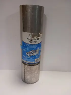 76088500400 Union Genuine Corrugating Aluminum Flashing 14 Inch 50ft Roof Roll