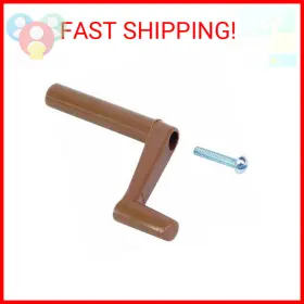 United Abrasives 016356052051 U.s. Hardware Window Crank 5/16 Inch Splines 2-3/16 3 Plastic Brown Incl