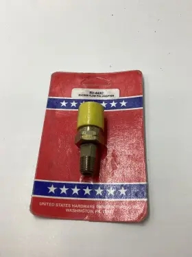 Rv-443c United States Hardware Us Propane Adapter Fitting 1/4 In Pol X Mpt 1 Carded