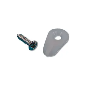 Wp-8830c Us Hardware White Nylon Screen Clip 8 Pk