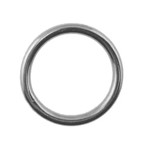 Uss317-10075 Us Stainless Steel 316 Round Ring Welded 3/8 Inch X 3 10mm 75mm Id