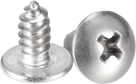 24070300 Uxcell Phillips Head Self Tapping Screws #10x3/8 Inch 304 Stainless