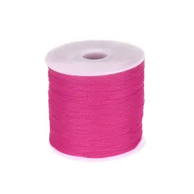Uxcell 619668223074 1/16 Inch Polypropylene Rope Braided Ropes 328ft Nylon Rose Red