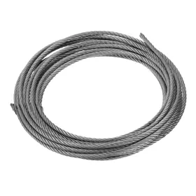 Uxcell 636939007867 5/32 Inch 4mm 20ft 6m 304 Stainless Steel Cable Wire Rope 7 X 19 Strands