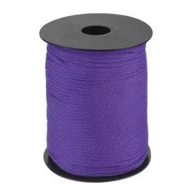Uxcell 639664516994 1/8 Inch Polypropylene Rope Braided Ropes 328ft Nylon Dark Purple