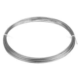 Uxcell 679134110932 1/32 Inch 0.8mm 50ft 15m 304 Stainless Steel Cable Wire Rope 7x7 Strand