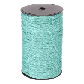 Uxcell 679209590683 1/4 Inch Polypropylene Rope Braided Ropes 328ft Nylon Teal Blue