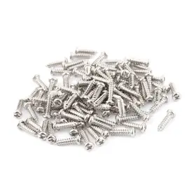 Uxcell 709874145656 100pcs M2.6x10mm Stainless Steel Phillips Round Head Self Tapping Screws Bolts