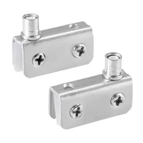 Uxcell 714998447425 Glass Hinge Stainless Steel Door Pivot 40x13x20mm 1 Pair
