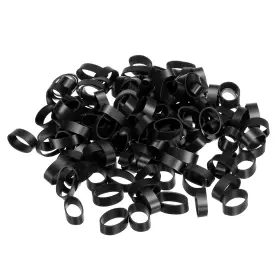 Uxcell 734301652865 50pcs Silicone Rubber Bands Rings Non-slip 5/8 Inch Flat Black For Books Art Uxcell 734301652865 50pcs Silicone Rubber Bands Rings Non-slip 5/8 Inch Flat Black For Books Art