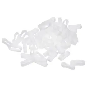 Uxcell 782685901864 200pcs Silicone Rubber Bands Rings Non-slip 15mm Dia 1mm Thick 5mm Width