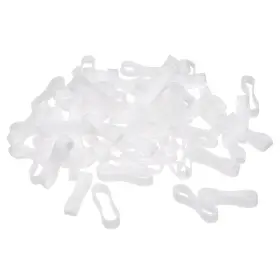 Uxcell 782685901932 100pcs Silicone Rubber Bands Rings Non-slip 20mm Dia 0.7mm Thick 5mm Width