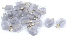 A16071200ux0441 Uxcell Furniture Glass Rubber Suction Cup Base Shelf Support Pin 5mm Dia 20pcs