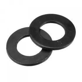 A21091700ux0517 Uxcell 3/8-inch Flat Washer Alloy Steel Black Oxide Finish Pack Of 3/8 Inch