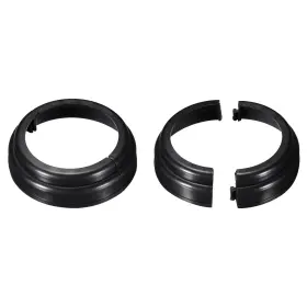 A22051000ux0950 Uxcell Post Skirt 2pcs 78mm/3.07 Inch Plastic Split Style Base 78mm Black