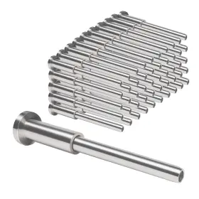 Icr01 Uze 50 Pairs Invisible Cable Railing Kit 1/8 Inch Stainless Steel Silver