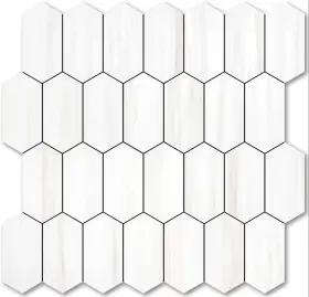 B0b58yjl5l Vamos Tile Long Hexagon Peel And Stick Backsplash - 10 Sheets On Back