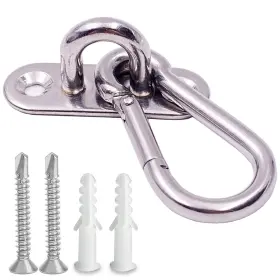 Vf002 Vanfly 10 Pcs Stainless Steel 1.8 Inch Pad Eye Plate U Hooks 10pcs Sta .. Fast Ship
