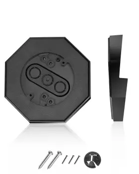 Vapikirv 608571832107 Siding Mounting Block Black Octagon Kit With Built-in Box S