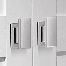 Aub09qc59p7z Vehcil 10 Pack Square Cabinet Knobs Brushed Single Hole Satin Nickel