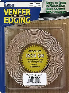 78220 Veneer Technologies Walnut Real Wood Iron-on Edgebanding 7/8-inch X 25-ft