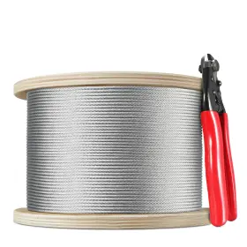 Vp-1-81000wp Vepurlt 1/8 Inch T316 Stainless Steel Cable 1000ft 1 X 19 Strand Marine-grade Wire Rope