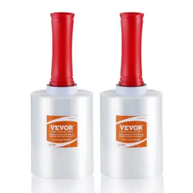 Vevor 197988383147 Stretch Film 5 Inches X 1000 Feet 2 Pack 80 Gauge Industrial Strength C