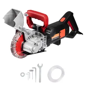 4800w Vevor 650971676782 Wall Chaser 38mm/1.5 Inch Cutting Width Groove Machine 52mm/2 Cu