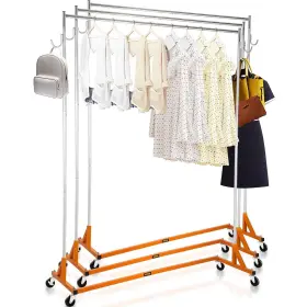 Vevor 840281525997 Z Rack Industrial Grade Base Garment Height Adjustable Rolling
