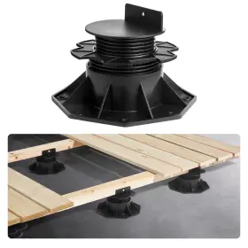 G1-j-j08 Vevor 24 Pcs Adjustable Deck Support Pedestal Foundation Base Rising